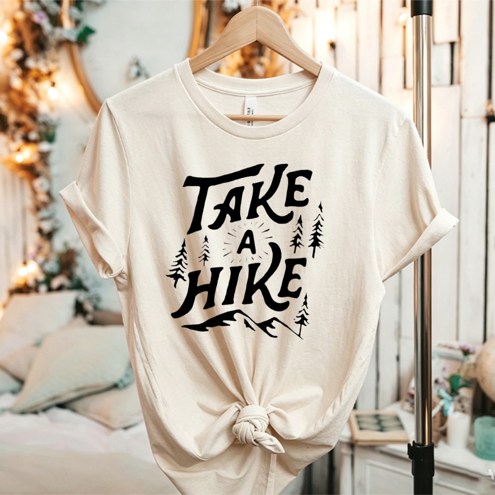 Outdoor Adventure Quotes - Take A Hike Pine Tree Mountain