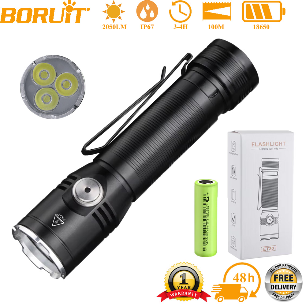 BORUiT 2050LM ET20 Super Brigh - Outdoor Adventure Inc 评论和价格