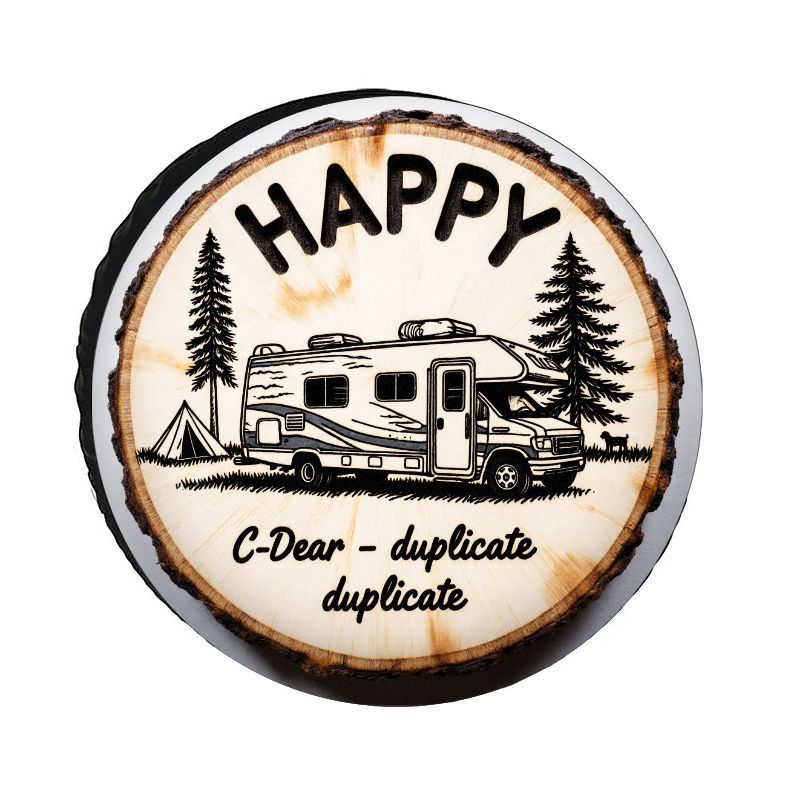 HAPPY RV Camping Theme Polyest - Outdoor Adventure Inc 评论和价格