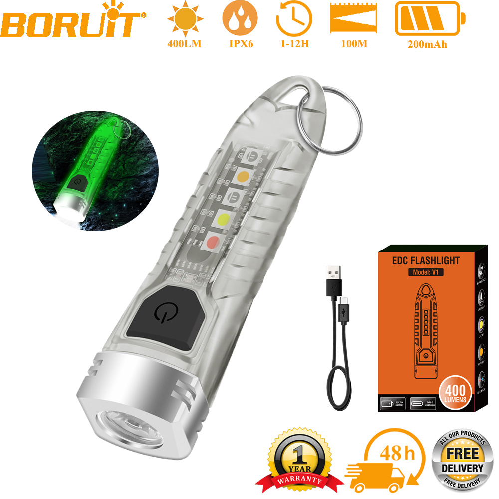 BORUiT V1 LED Keychain Portabl - Outdoor Adventure Inc 评论和价格