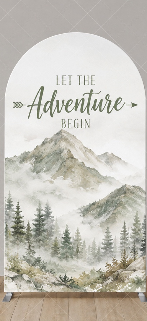 Mountain Forest Adventure Arch - Outdoor Adventure Birthday Party 评论和价格