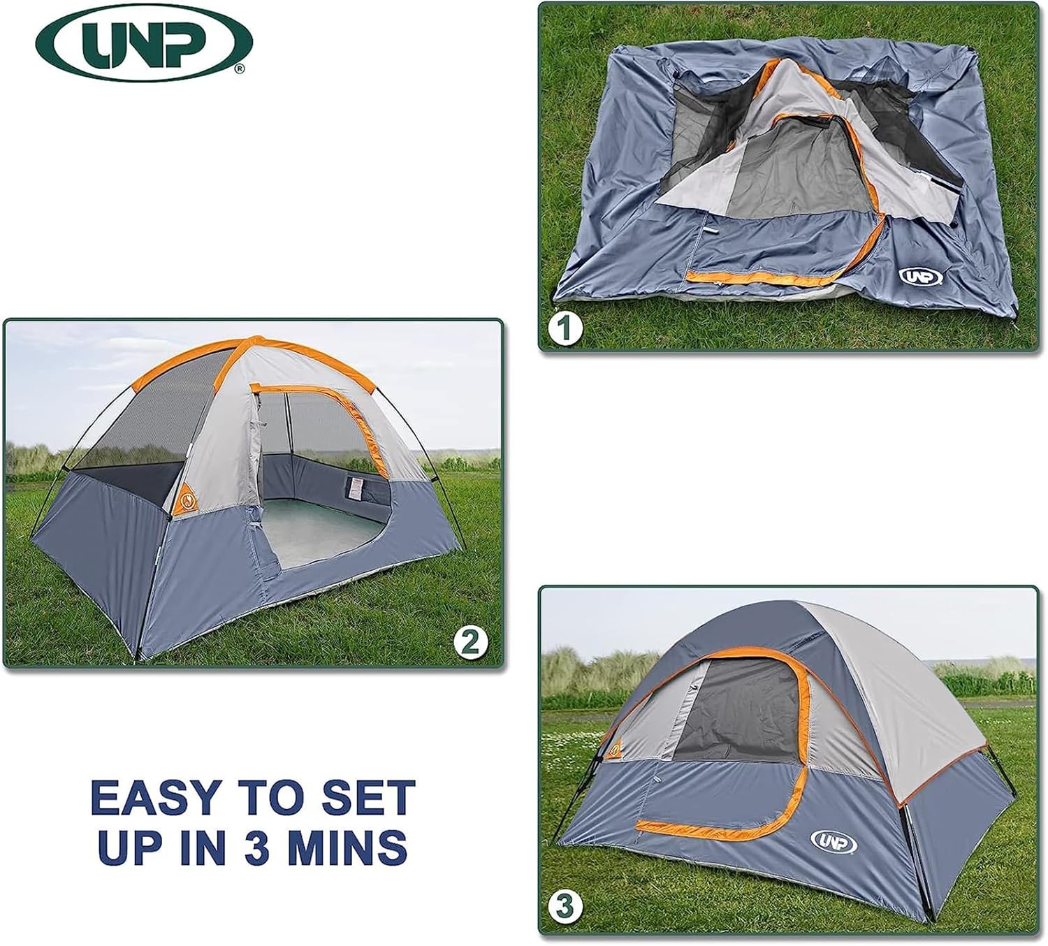 2-4 Person Waterproof Windproo - Outdoor Adventure Dome Shelter 评论和价格