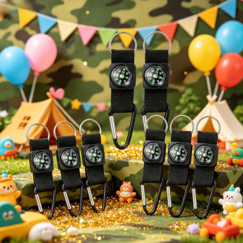 6 Pcs Compass for Bulk Belt Cl - Outdoor Adventure Birthday Party 评论和价格