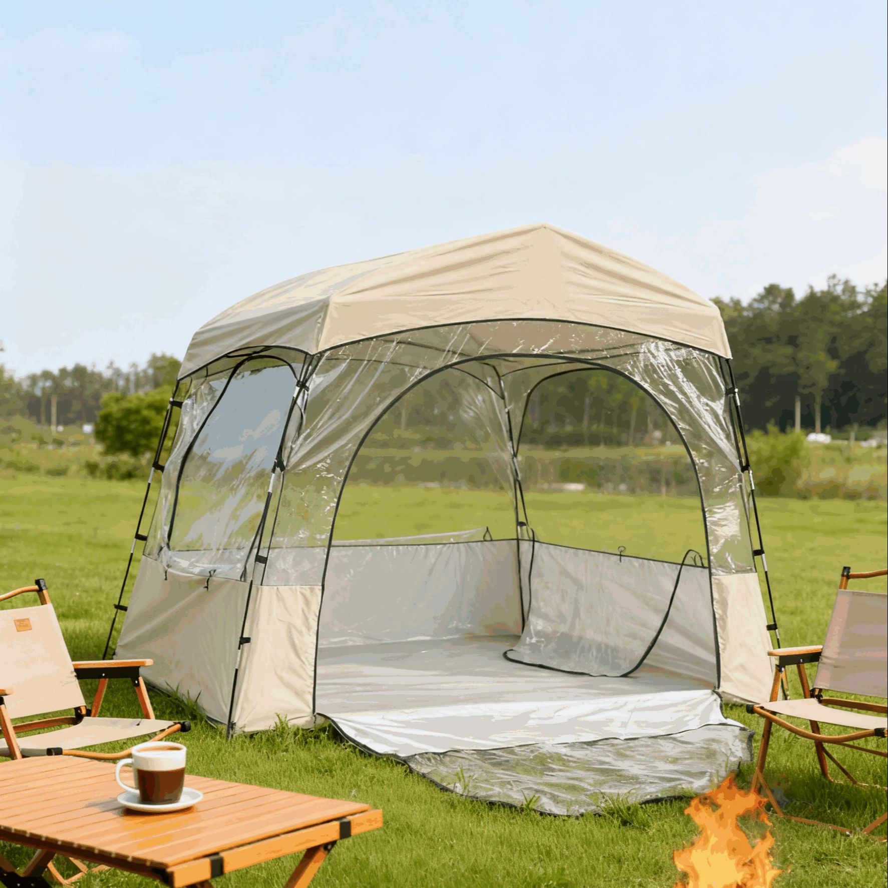 Gardens, Patios, Outdoor Adven - Outdoor Adventure Dome Shelter 评论和价格
