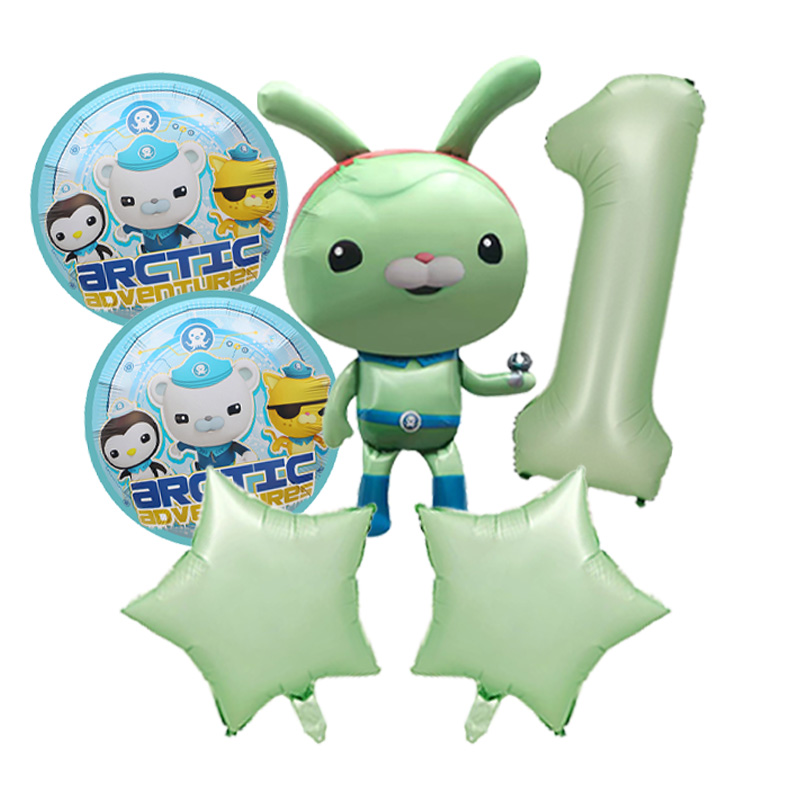 Octonauts Foil Balloons Set Se - Outdoor Adventure Birthday Party 评论和价格