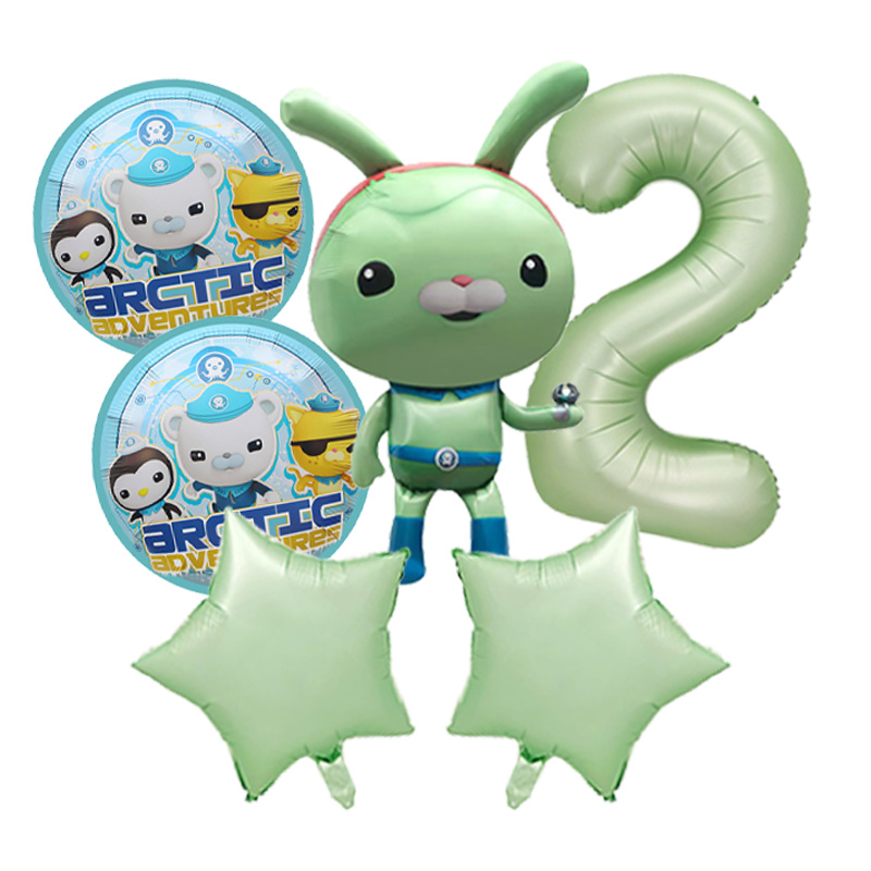 Octonauts Foil Balloons Set Se - Outdoor Adventure Birthday Party 评论和价格