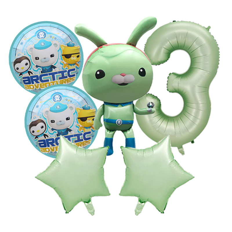 Octonauts Foil Balloons Set Se - Outdoor Adventure Birthday Party 评论和价格